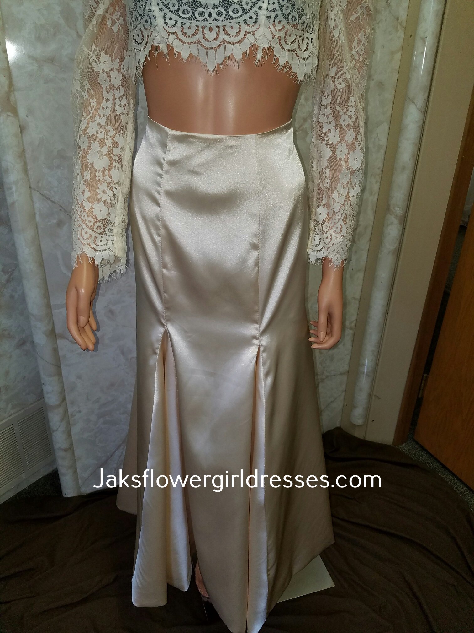 Crop Top Prom Dresses